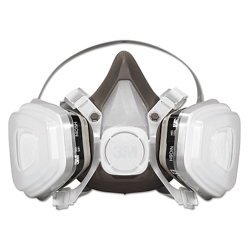 3M Half Facepiece Disposable Respirator Assembly, Large (53P71)