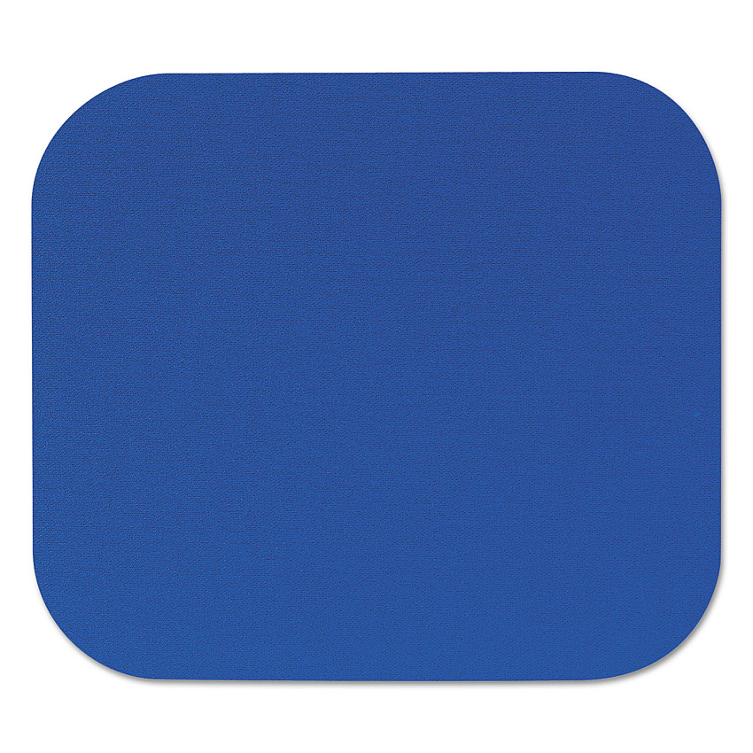 Fellowes Polyester Mouse Pad, 9 x 8, Blue (58021)