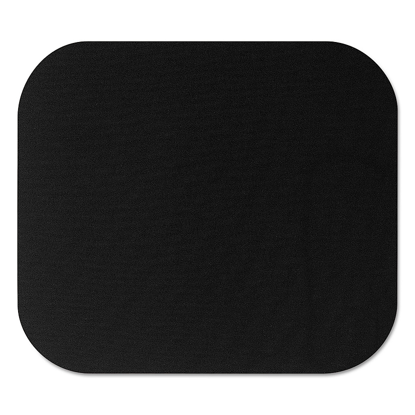 Fellowes Polyester Mouse Pad, 9 x 8, Black (58024)