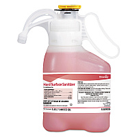 Diversey Hard Surface Sanitizer, Red, 1.4 L Bottle, 2/Carton (100965932)