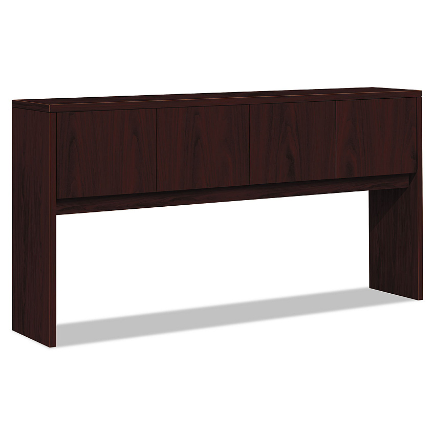 HON 10500 Series Stack-On Storage Unit, 72w x 14.63d x 37.13h, Mahogany (10534NN)