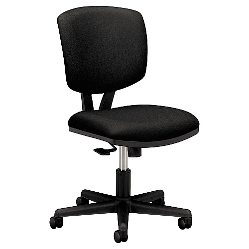 HON Volt Series Task Chair with Synchro-Tilt, Supports Up to 250 lb, 18" to 22.25" Seat Height, Black (5703GA10T)
