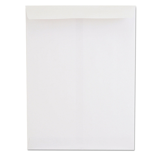 Universal Catalog Envelope, 24 lb Bond Weight Paper, #10 1/2, Square Flap, Gummed Closure, 9 x 12, White, 250/Box (UNV44104)