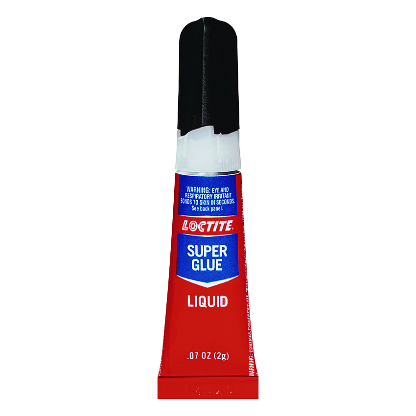 Loctite Super Glue Liquid Tubes, 0.07 oz, Dries Clear, 2/Pack (1363131)