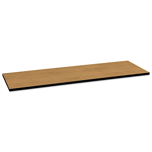 HON Huddle Multipurpose Rectangular Top, 72w x 24d, Harvest/Black (MT2472GNCP)