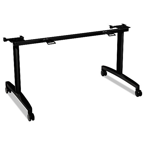HON Huddle Flip-Top Base for 24" Deep Table Tops, 51.63w x 23.5d x 28.38h, Charcoal (MFLIP24CP)