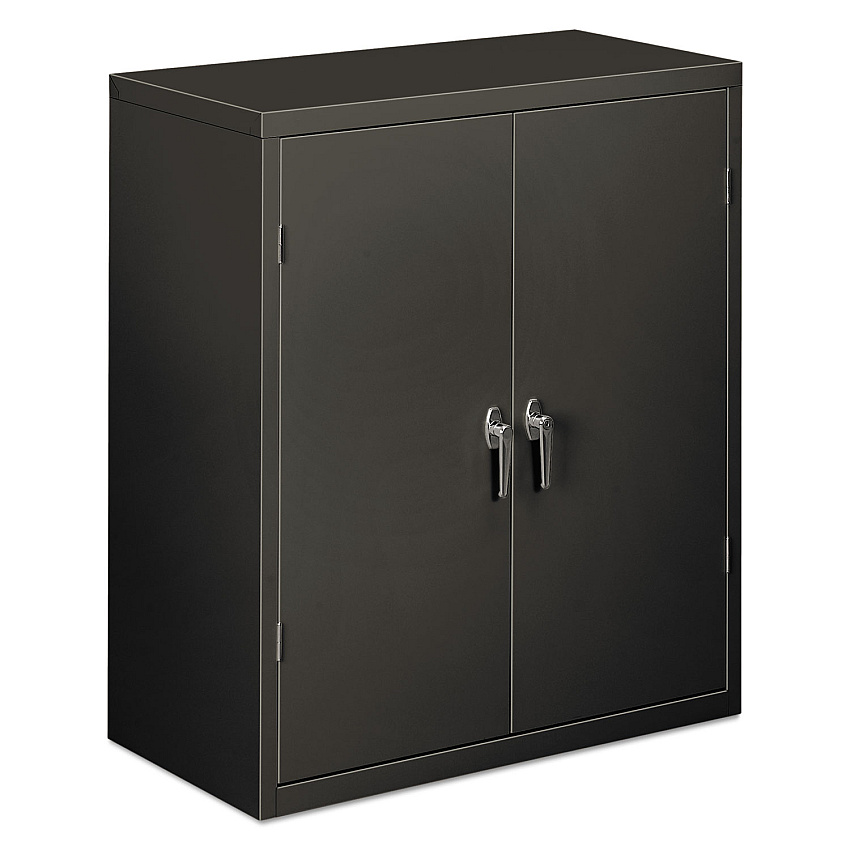 HON Assembled Storage Cabinet, 36w x 18.13d x 41.75h, Charcoal (SC1842S)