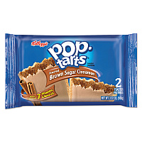 Kellogg's Pop Tarts, Frosted Brown Sugar Cinnamon, 3.52 oz, 2/Pack, 6 Packs/Box (31131)