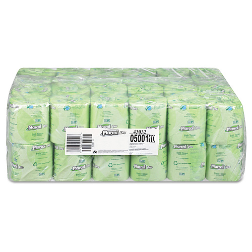 Marcal&reg; Standard Toilet Paper, 2-Ply, 500 Sheets, 48 Rolls (5001)