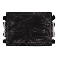 Storage/trash Compartment Cover, Cloth, Black