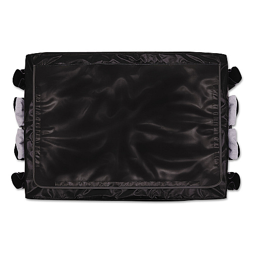 Storage/trash Compartment Cover, Cloth, Black
