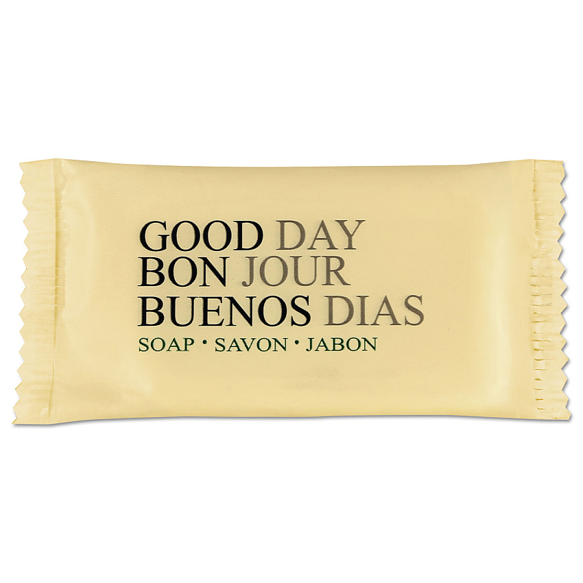 Good Day Amenity Bar Soap, Pleasant Scent, # 3/4, 1,000/Carton (390075A)