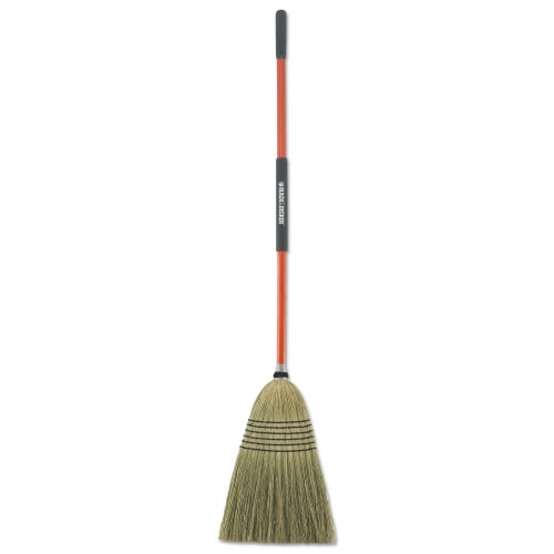 Black & Decker Large Corn Broom, Corn Bristles, 16 1/2" Bristles, 55 1/