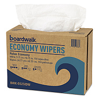 Boardwalk&reg; Scrim Wipers, 4-Ply, White, 9 3/4 x 16 3/4, 900/Carton (BWKE025IDW)
