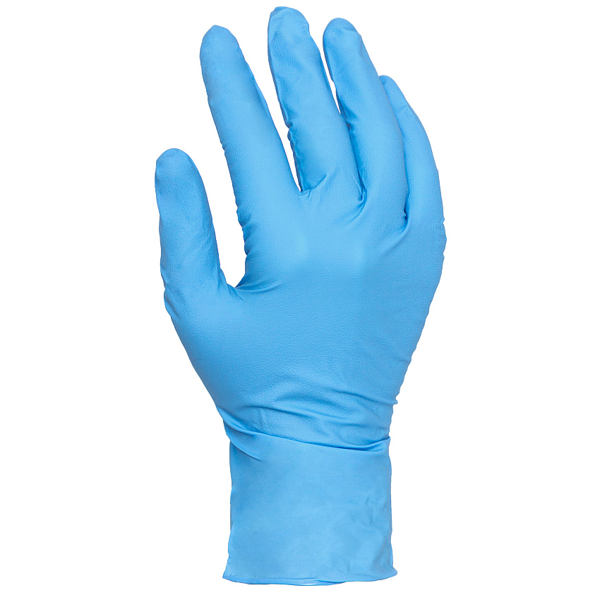 Safety Zone Nitrile Powder Free 7 Mil Exam Gloves - Blue, Sm - Box Of 100 (GL-NB107FS)