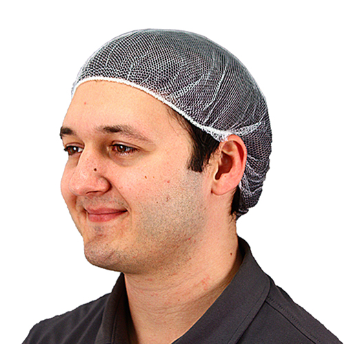 21 In. Heavyweight Polyester Hairnet White, Case Of 1000 (MC-21-1000/W)