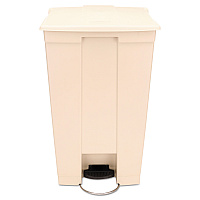 Rubbermaid Commercial Legacy Step-On Receptacle, 23 gal, Polyethylene, Beige (614600BG)