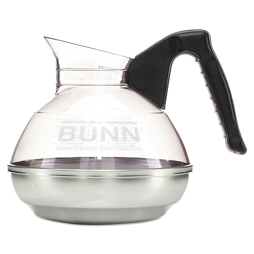 BUNN 64 oz. Easy Pour Decanter, Black Handle (6100)