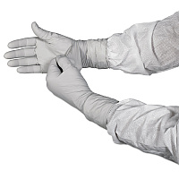 G3 Nxt Nitrile Powder-free Gloves, 305 Mm Length, Size 7.5, Gray, 60/bag 10 Bag/carton