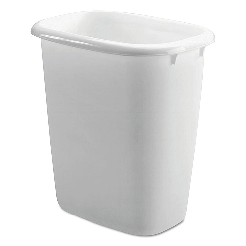 Rubbermaid 2958WHICT Open-Top Wastebasket