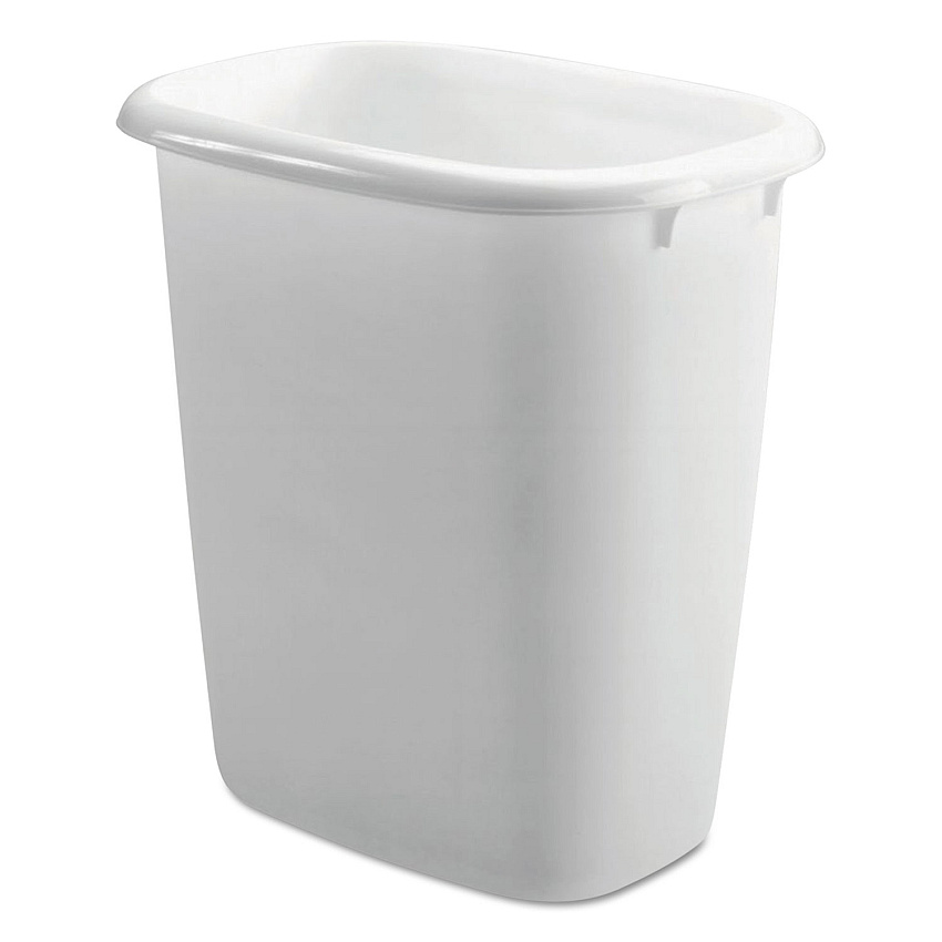 Rubbermaid 2958WHICT Open-Top Wastebasket