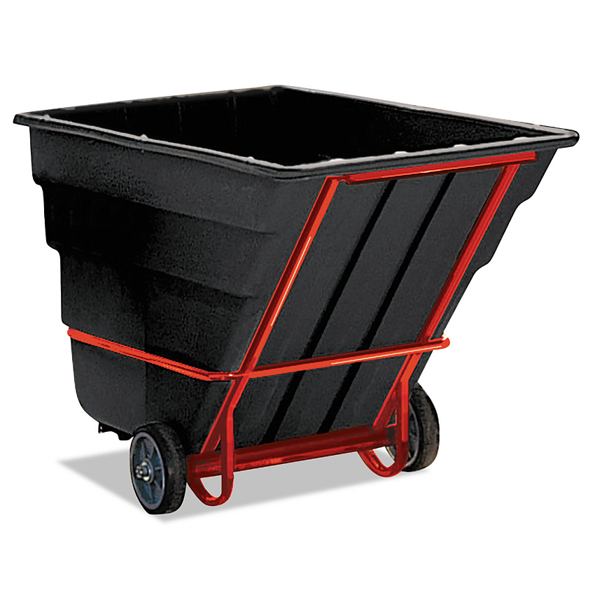 Rubbermaid 1046BLA Rotomolded Tilt Truck