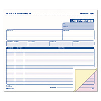 TOPS Triplicate Snap-Off Shipper/Packing List, Three-Part Carbonless, 8.5 x 7, 50 Forms Total (3834)