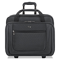 SOLO Classic Rolling Case, Fits Devices Up to 17.3", Polyester, 17.5 x 9 x 14, Black (PT1364)