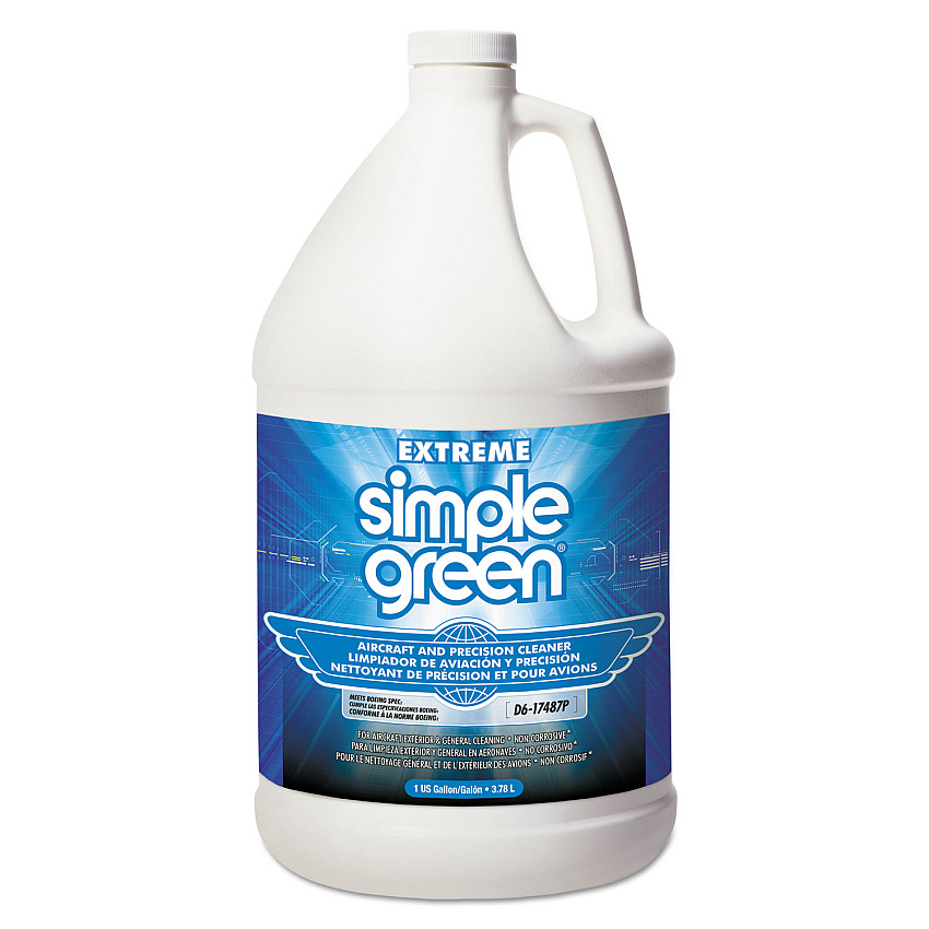 simple green Extreme Aircraft and Precision Equipment Cleaner, 1 gal, Bottle, 4/Carton (13406)
