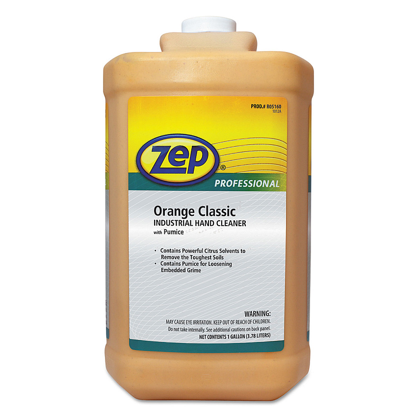 Zep Industrial Hand Cleaner, Orange Scent, 1 gal, 4/Carton (1046475)