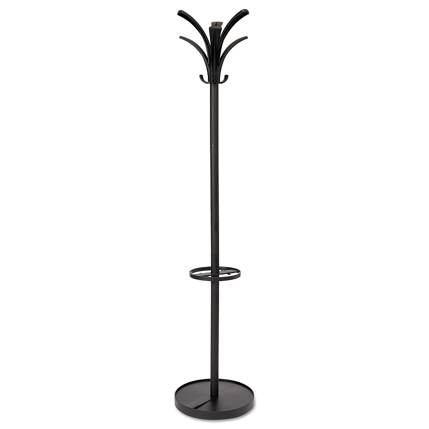Alba Brio Coat Stand, 13.75w x 13.75d x 66.25h, Black (PMBRION)