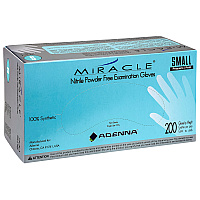 Miracle Nitrile Powder Free 4 Mil Exam Gloves Blue Sm, Case Of 2000 (MIR162)