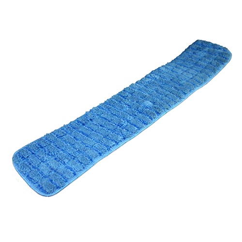Microfiber Scrubbing Wet Mop 24" Blue - Bag Of 12 (LWBS24)