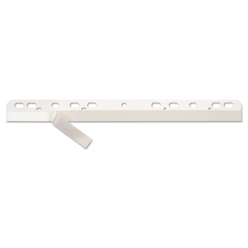 HOLDit SelfAdhesive MultiPunched Binder Insert Strips 25 Strips/Pack 4 Packs