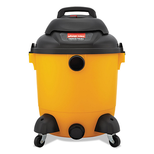 Shop-Vac Industrial Wet/Dry Vacuum, 12 gal Capacity, 10 amp, Yellow/Black (9622110)