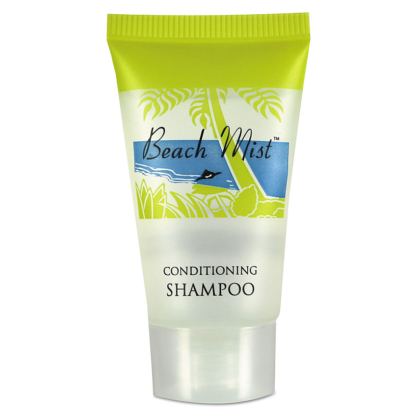 Beach Mist Shampoo, Fresh Scent, 0.65 oz, 288/Carton (423)