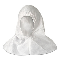 KleenGuard A20 Breathable Particle Protection Hood, One Size Fits All, White, 100/Carton (36890)