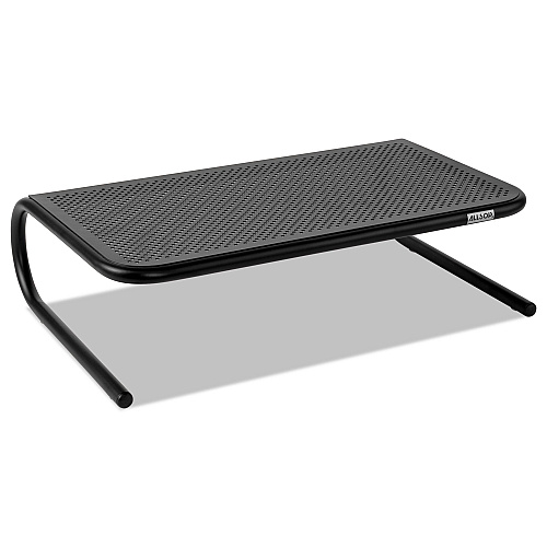 Allsop Metal Art Monitor Stand, 19" x 12.5" x 5.25", Black, Supports 30 lbs (30336)