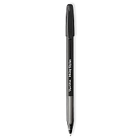 Paper Mate InkJoy 100 Ballpoint Pen/Stylus, Stick, Medium 1 mm, Black Ink, Black Barrel, Dozen (1951348)
