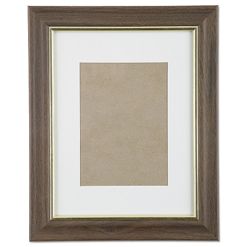 AbilityOne 7105000528698, SKILCRAFT Walnut Vinyl Frames, Certificate/Photo, 8 x 10, 12/Carton