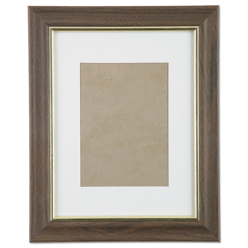 AbilityOne 7105000528698, SKILCRAFT Walnut Vinyl Frames, Certificate/Photo, 8 x 10, 12/Carton