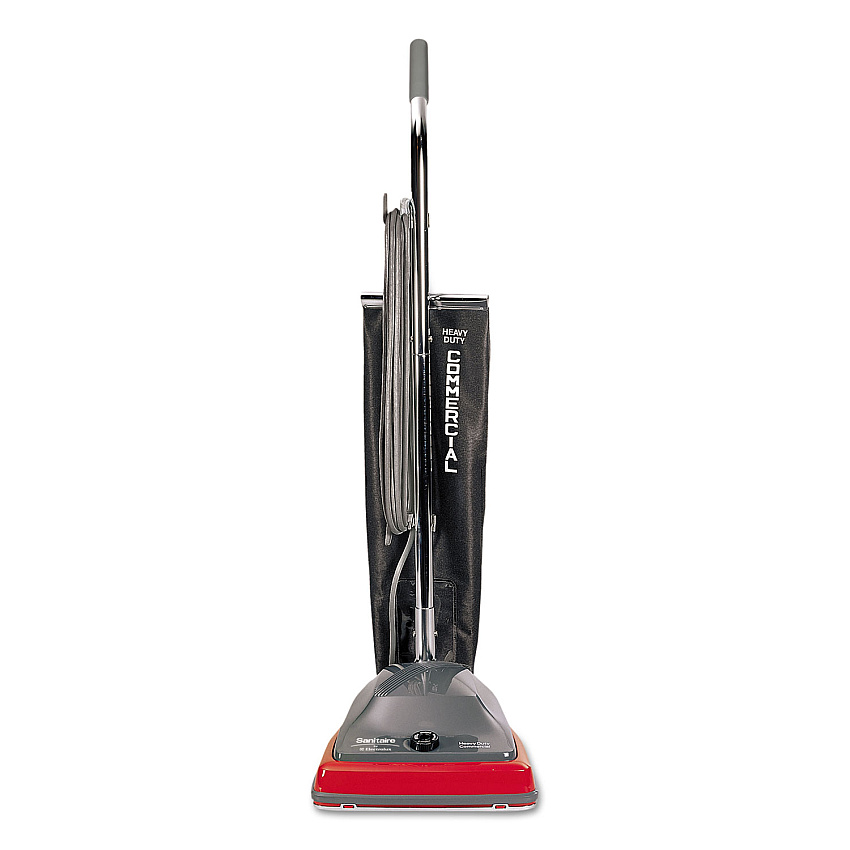 Sanitaire TRADITION Upright Vacuum SC679J, 12" Cleaning Path, Gray/Red/Black (SC679K)