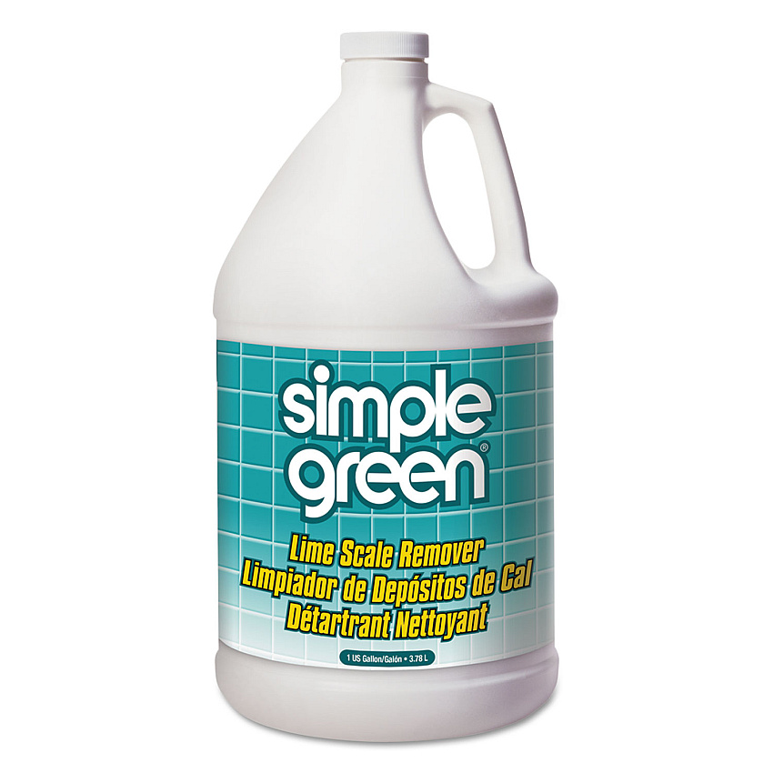simple green Lime Scale Remover, Wintergreen, 1 gal, Bottle, 6/Carton (50128)