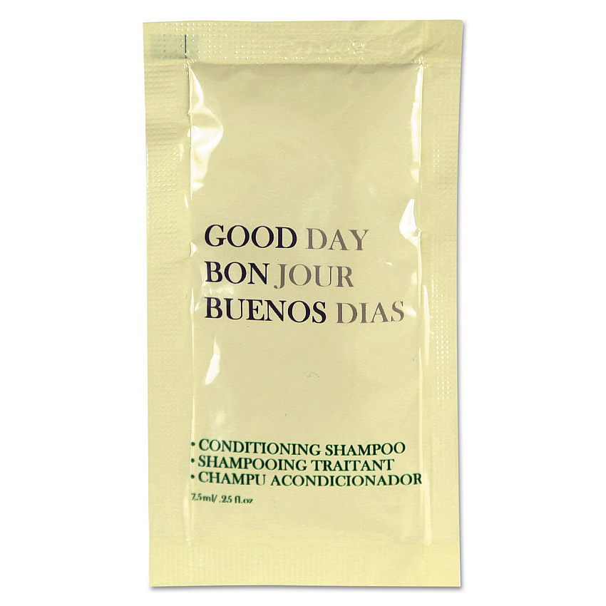 Good Day Conditioning Shampoo, Fresh Scent, 0.25 oz, 500/Carton (485)