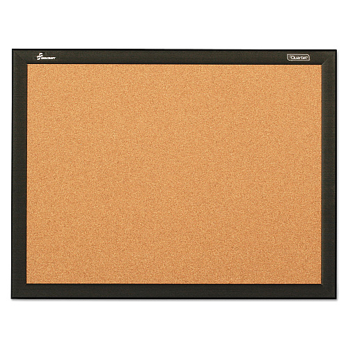 AbilityOne 7195016511285, SKILCRAFT Cork Board, 48 x 36, Natural Tan Surface, Black Aluminum Frame
