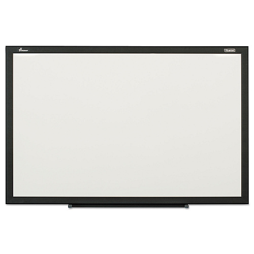 AbilityOne 7110016511289, SKILCRAFT Magnetic Porcelain Dry Erase Board, 72 x 48, White Surface, Black Aluminum Frame