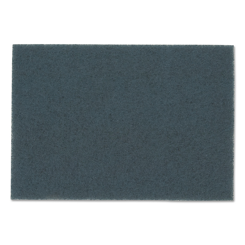 3M Low-Speed High Productivity Floor Pads 5300, 18 x 12, Blue, 5/Carton (530018X12)