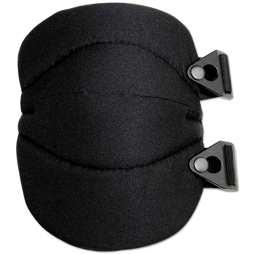 ergodyne ProFlex 230 Wide Soft Cap Knee Pad, Buckle Closure, One Size Fits Most, Black (18230)