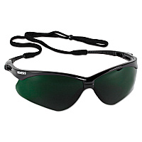KleenGuard V30 Nemesis Safety Eyewear, Black Frame/IRUV 5 Lens, Nylon/Polycarb (25671)