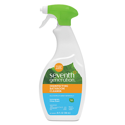 Botanical Disinfecting Cleaner Spray, Lemongrass Citrus, 26 Oz Spray Bottle, 8/carton